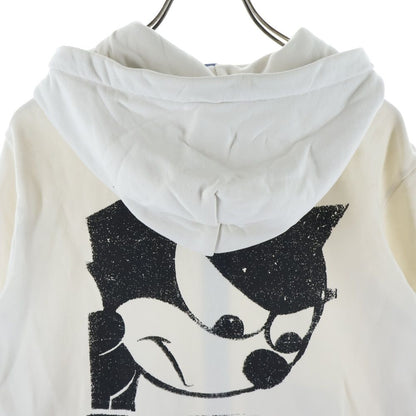 Moncler Felix Hellohaters Maglia Cardigan Hello Haters Zip Up Hoodie White — view 4