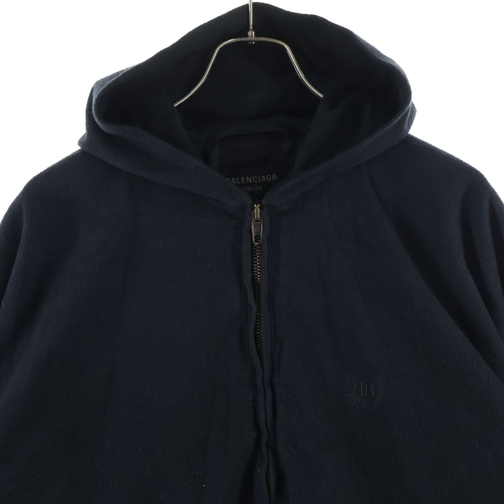 Balenciaga Hooded Zip Up Jacket Logo — view 3