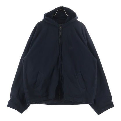Balenciaga Hooded Zip Up Jacket Logo