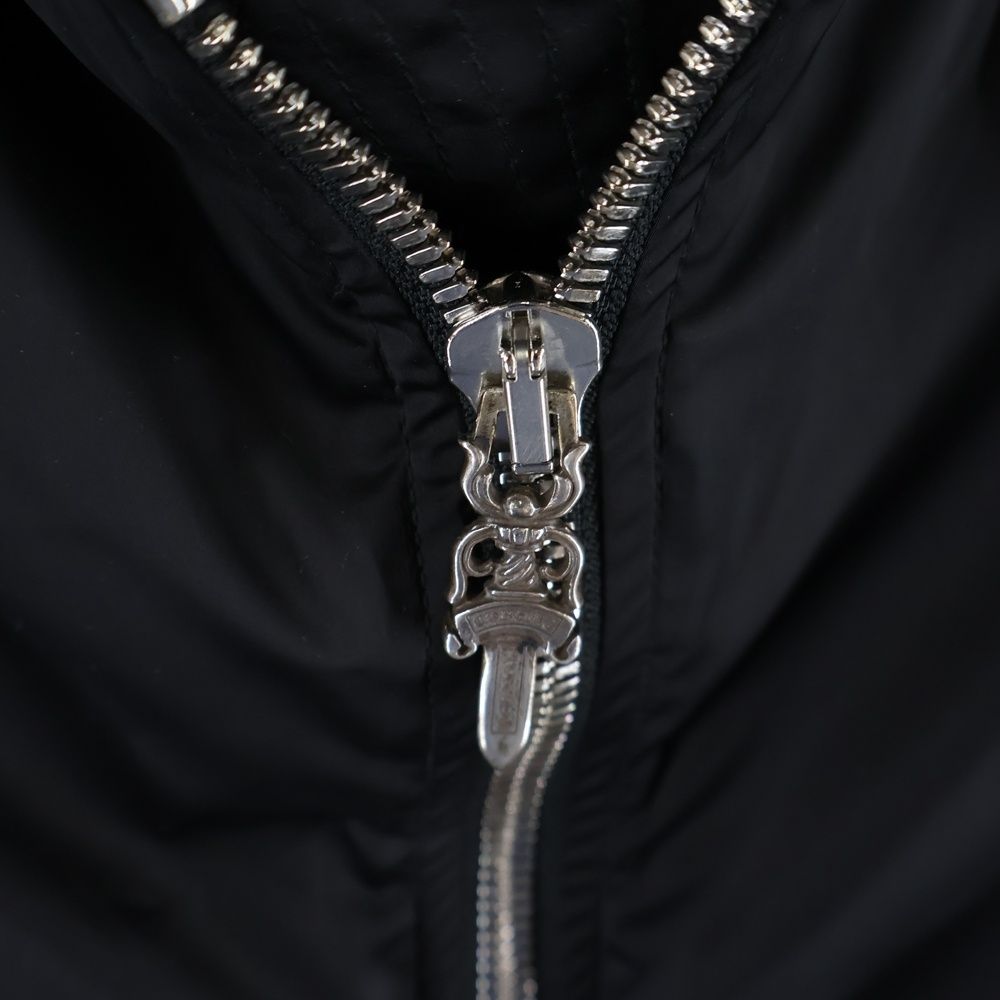Chrome Hearts Cross Patch Ball Button Nylon Bomber Jacket — view 5