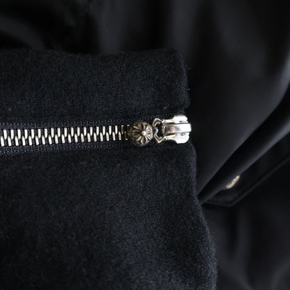 Chrome Hearts Cross Patch Ball Button Nylon Bomber Jacket — view 7