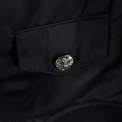 Chrome Hearts Cross Patch Ball Button Nylon Bomber Jacket — view 6