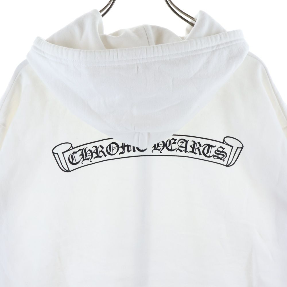 Chrome Hearts Sweatshirt HD Zip Sleeve Logo Back Scroll Label Print Zip Up — view 4