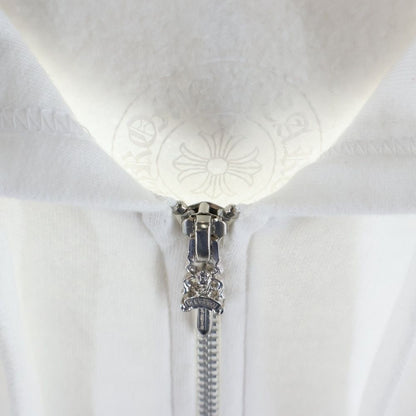 Chrome Hearts Sweatshirt HD Zip Sleeve Logo Back Scroll Label Print Zip Up — view 7