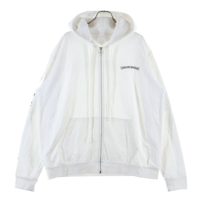 Chrome Hearts Sweatshirt HD Zip Sleeve Logo Back Scroll Label Print Zip Up — view 2