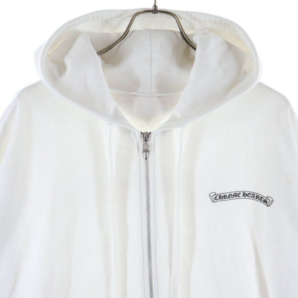 Chrome Hearts Sweatshirt HD Zip Sleeve Logo Back Scroll Label Print Zip Up — view 3