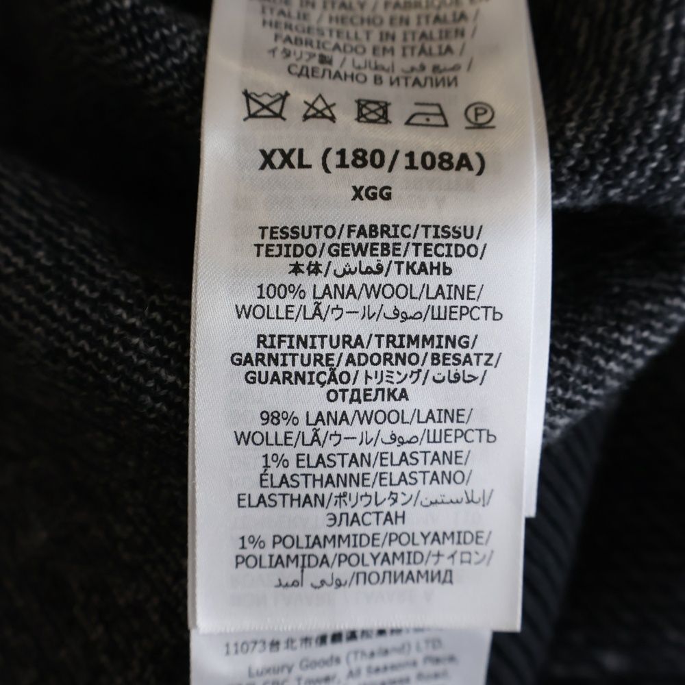 Gucci GG Wool Jacquard Sweater Knit Black — view 7
