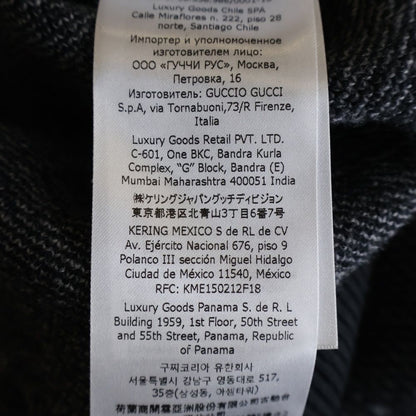 Gucci GG Wool Jacquard Sweater Knit Black — view 8