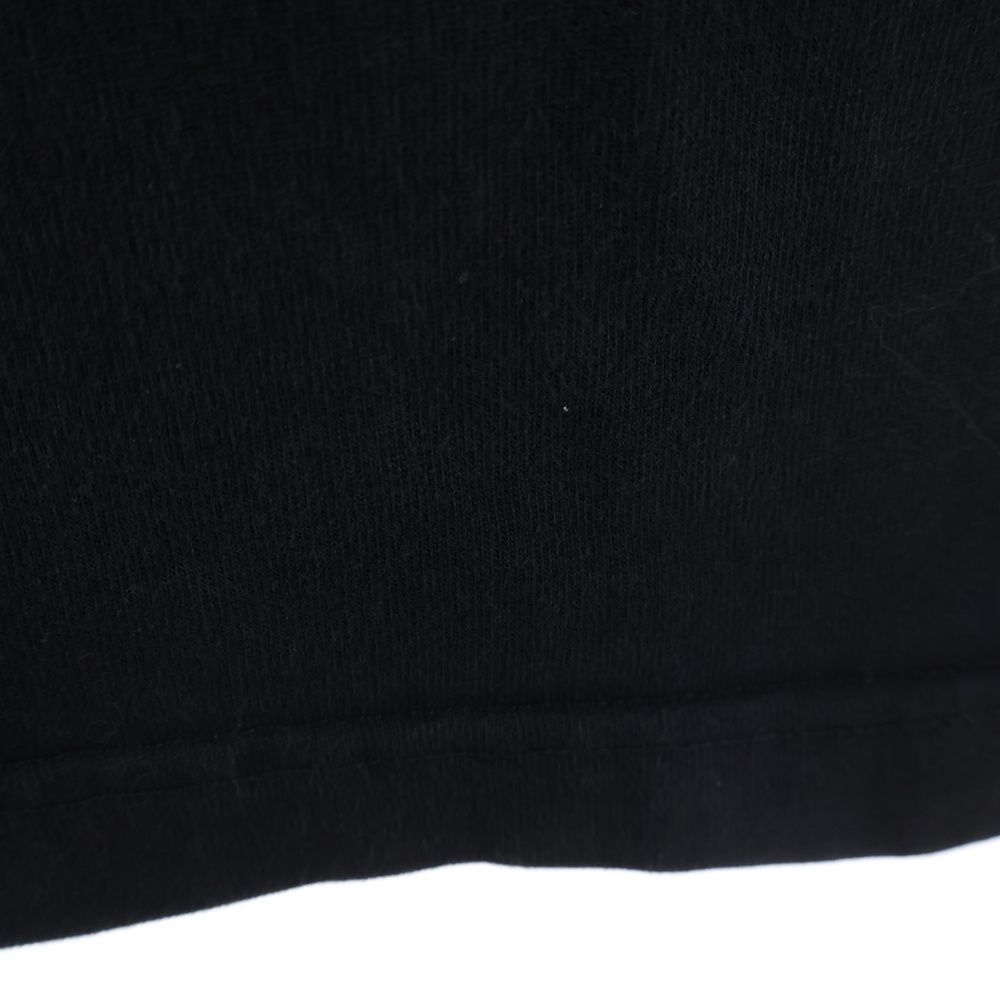 Dior CD T-Shirt Logo Embroidery Short Sleeve Black — view 6