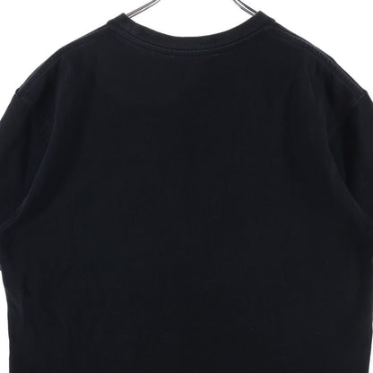 Dior CD T-Shirt Logo Embroidery Short Sleeve Black — view 4