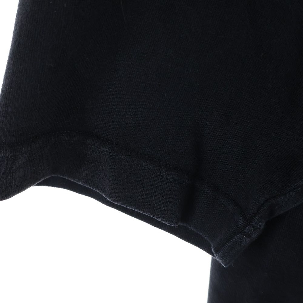 Dior CD T-Shirt Logo Embroidery Short Sleeve Black — view 5