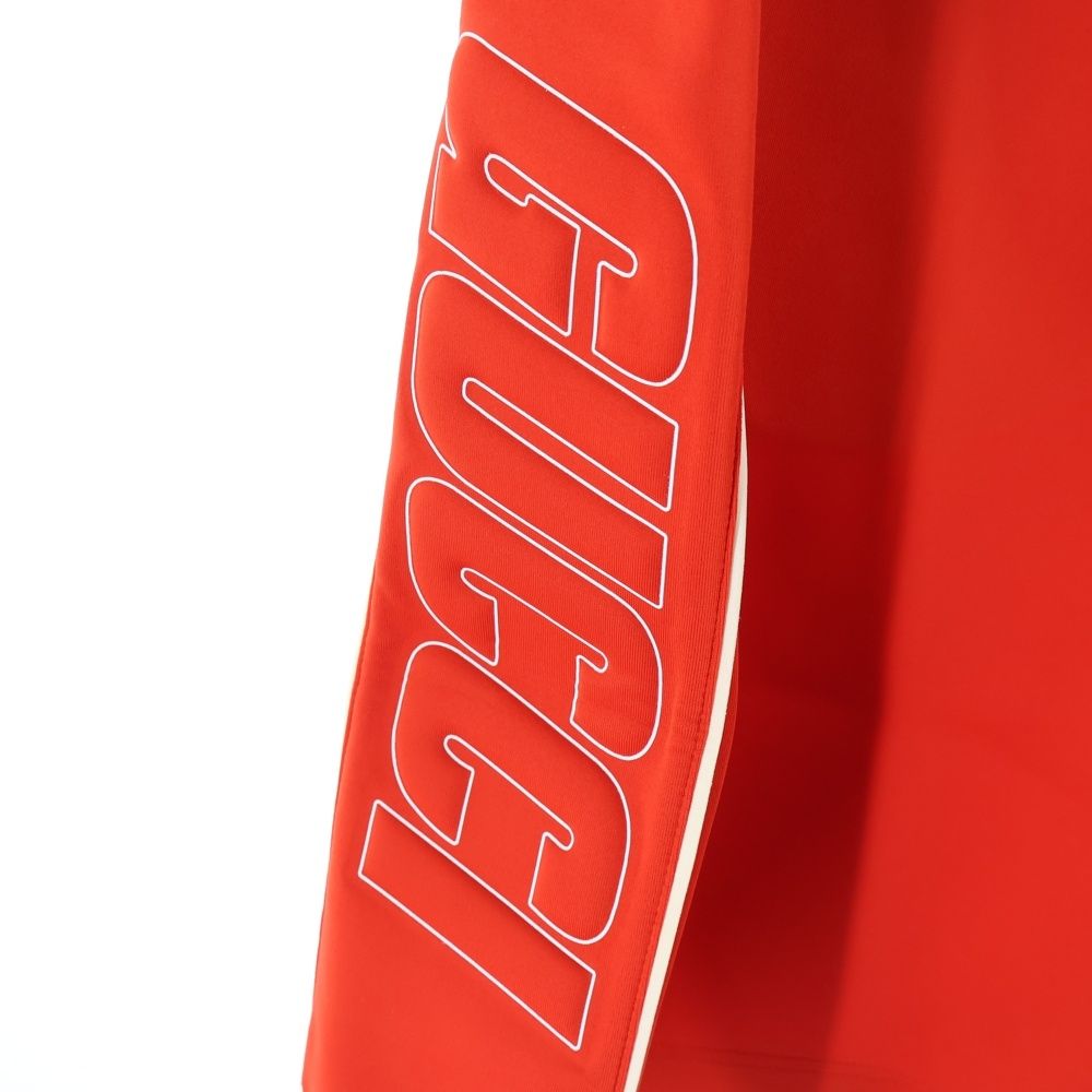 Gucci Shorts Embossed Logo Red — view 4