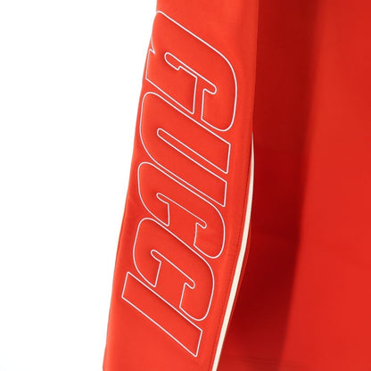 Gucci Shorts Embossed Logo Red — view 4