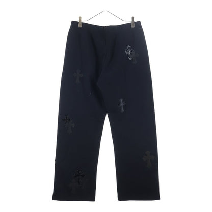 Chrome Hearts Not Sweatshirt with Cross Patch Long Pants Black — view 2