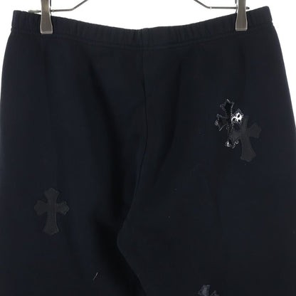 Chrome Hearts Not Sweatshirt with Cross Patch Long Pants Black — view 4