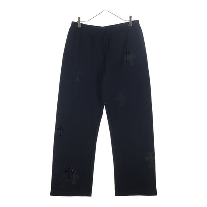 Chrome Hearts Not Sweatshirt with Cross Patch Long Pants Black