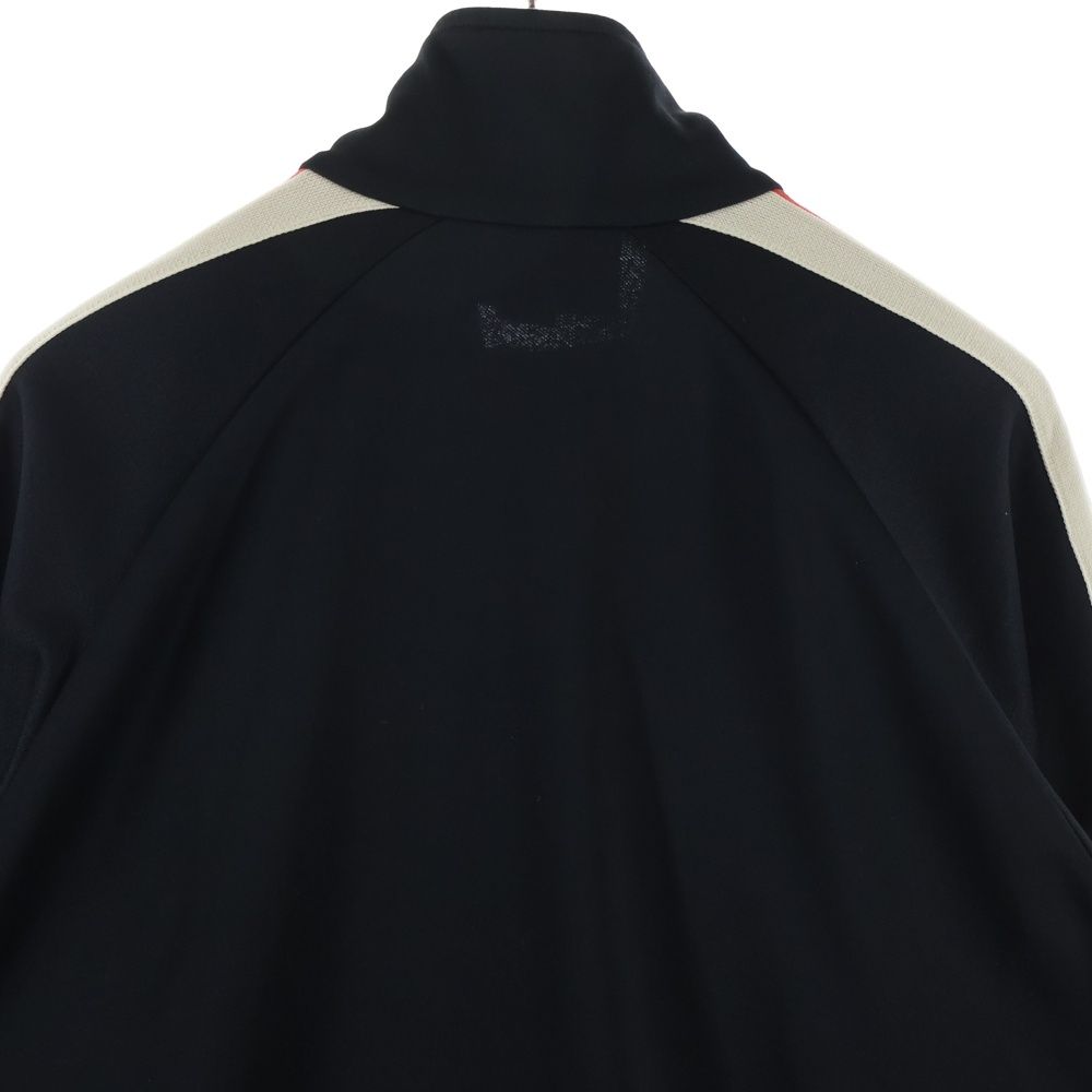 Gucci Side Line Stand Collar Zip Up Technical Jersey Track Jacket Black — view 4