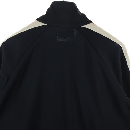 Gucci Side Line Stand Collar Zip Up Technical Jersey Track Jacket Black — view 4