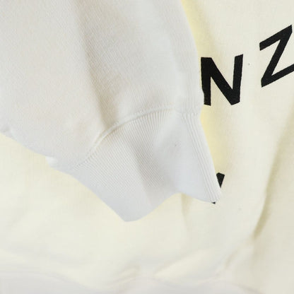 Gucci Firenze Hooded Sweatshirt Shirt Fringe Logo Print Pullover Hoodie White — view 5