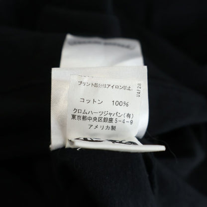 Chrome Hearts CH L S 1 Back Arch Logo Print Long Sleeve Top Black — view 8