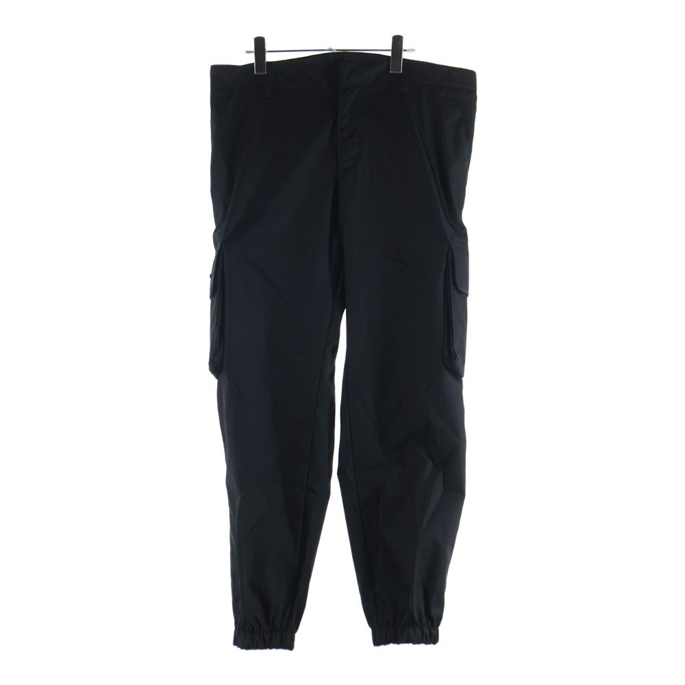 Prada Re-Nylon Cargo Long Pants Black
