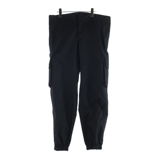 Prada Re-Nylon Cargo Long Pants Black