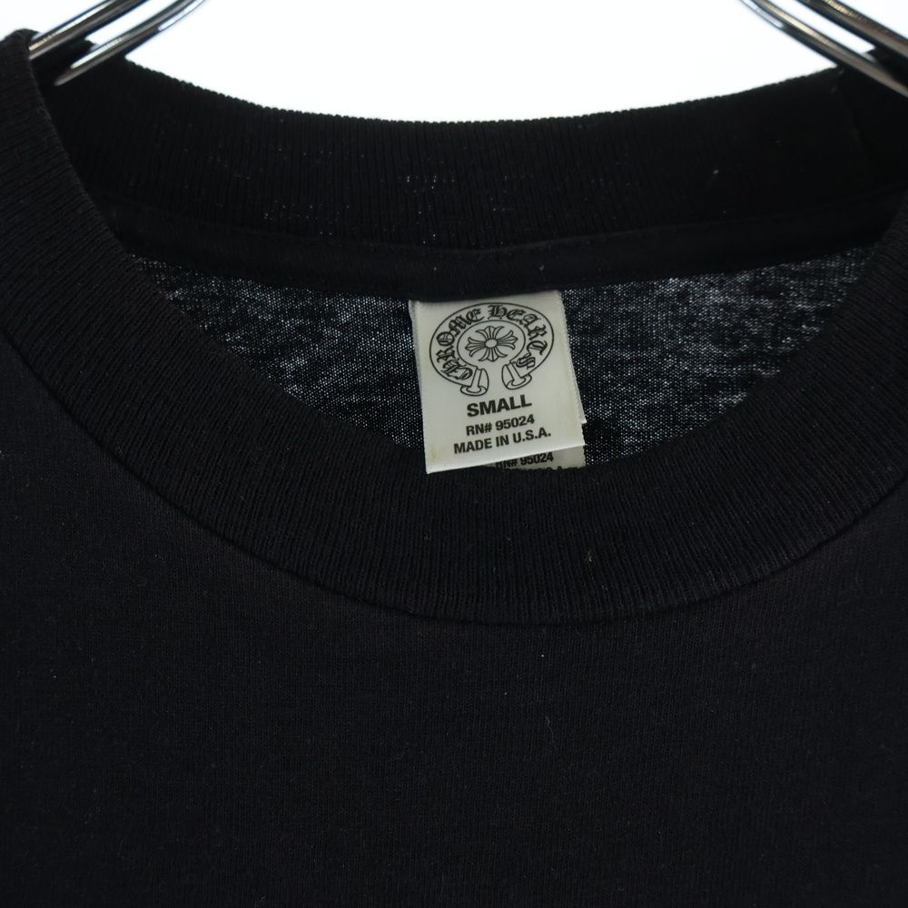 Chrome Hearts Vintage BS Print Pocket Short Sleeve T-Shirt Black — view 3