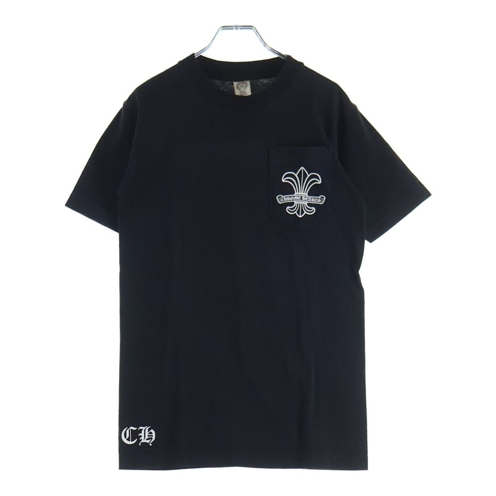 Chrome Hearts Vintage BS Print Pocket Short Sleeve T-Shirt Black — view 2