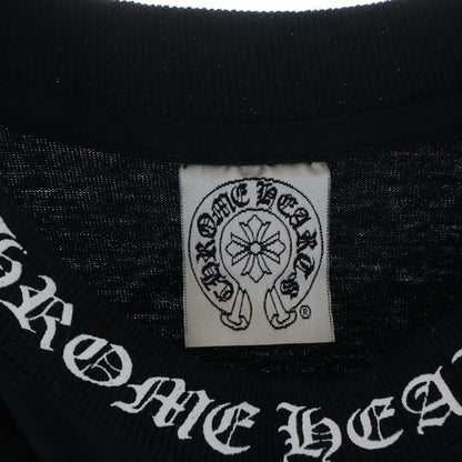 Chrome Hearts Vintage Back Cross Floral Neck Print Crew Short Sleeve T-Shirt — view 7