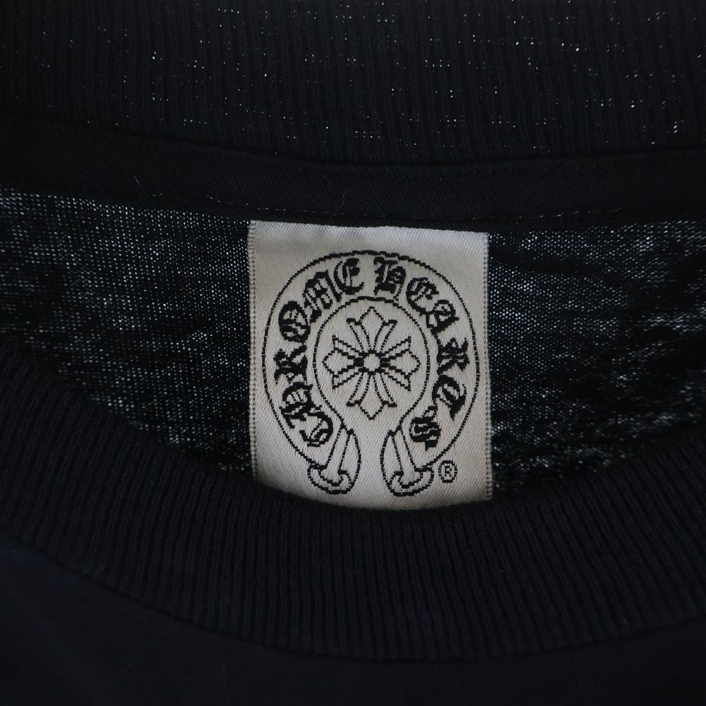 Chrome Hearts Vintage Fuck You Back Print Logo Crew Neck Long Sleeve T-Shirt — view 7