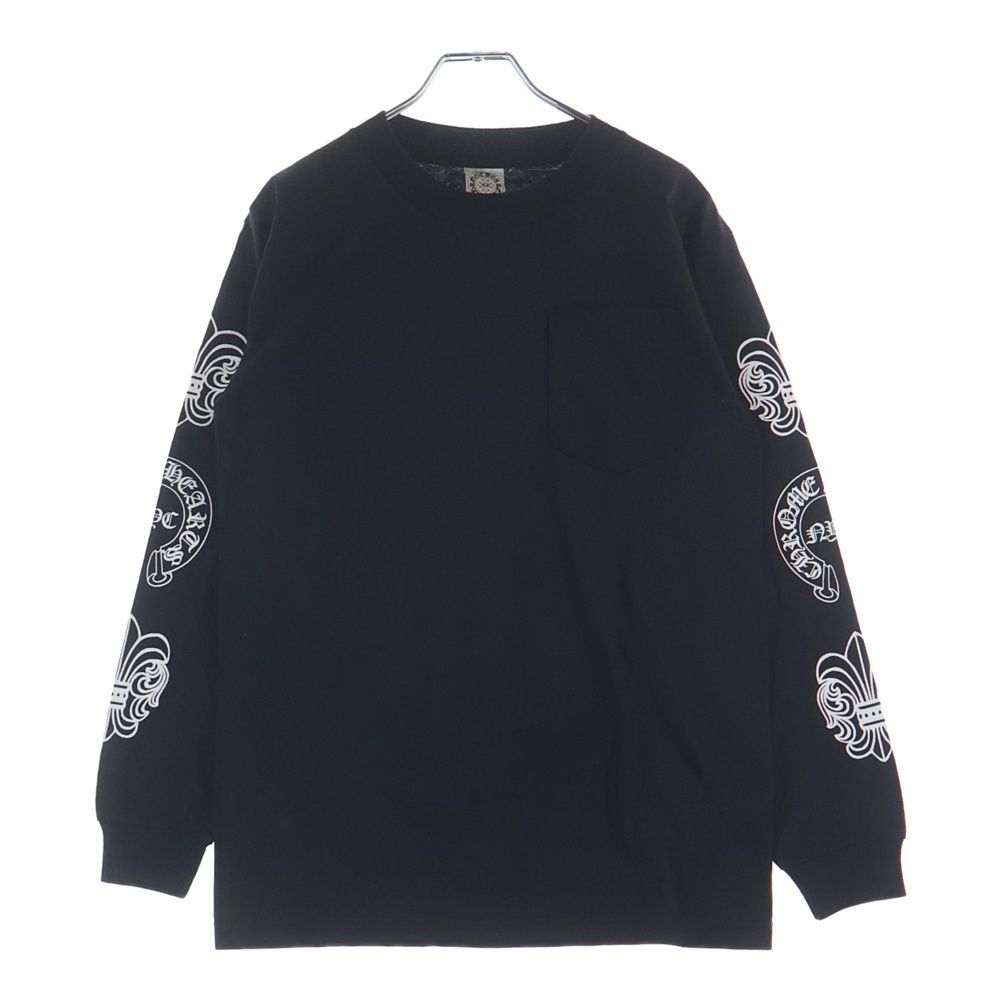 Chrome Hearts Vintage Fuck You Back Print Logo Crew Neck Long Sleeve T-Shirt — view 2