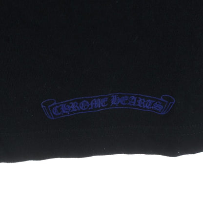 Chrome Hearts Neck Logo L S Tee Print Long Sleeve T-Shirt Black — view 6
