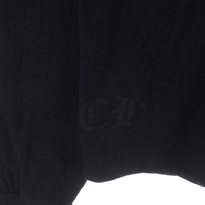 Chrome Hearts Neck Logo L S Tee Print Long Sleeve T-Shirt Black — view 5