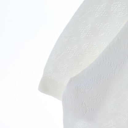Louis Vuitton Monogram Pointer Short Sleeve Cotton Shirt White — view 5