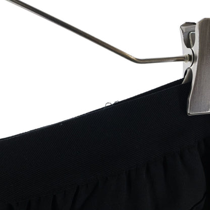 Celine Side Line Rayon Acetate Easy Tapered Pants Black — view 5