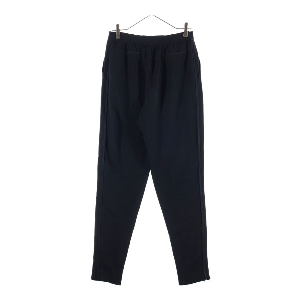 Celine Side Line Rayon Acetate Easy Tapered Pants Black — view 2