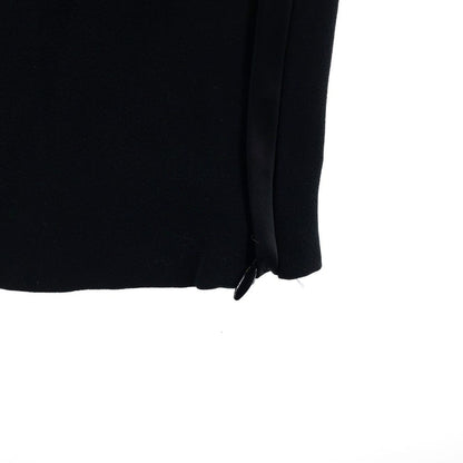 Celine Side Line Rayon Acetate Easy Tapered Pants Black — view 6
