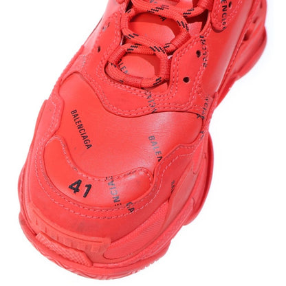 Balenciaga Triple S Trainers Low Cut Sneakers Red — view 6