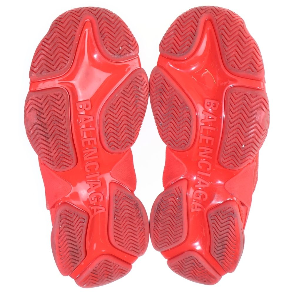 Balenciaga Triple S Trainers Low Cut Sneakers Red — view 5