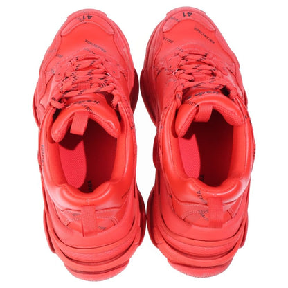 Balenciaga Triple S Trainers Low Cut Sneakers Red — view 4