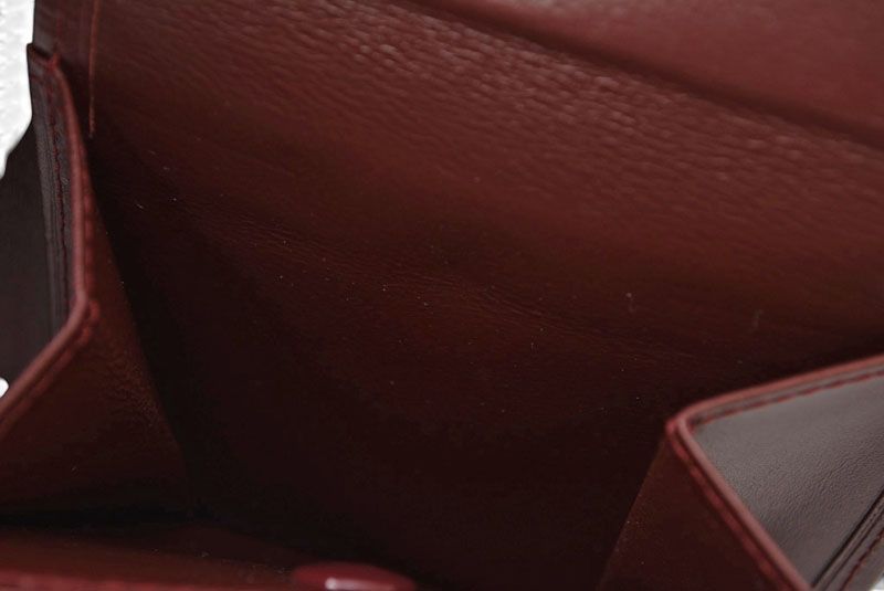 Cartier Fold Wallet Bifold Vintage Must de Cartier Bordeaux — view 9