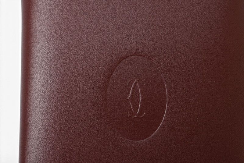 Cartier Fold Wallet Bifold Vintage Must de Cartier Bordeaux — view 3