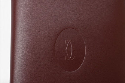 Cartier Fold Wallet Bifold Vintage Must de Cartier Bordeaux — view 3