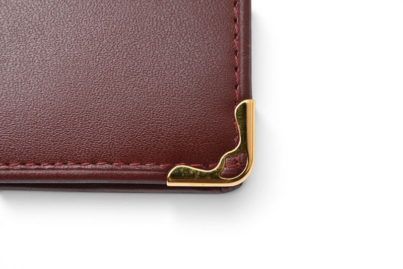 Cartier Fold Wallet Bifold Vintage Must de Cartier Bordeaux — view 4