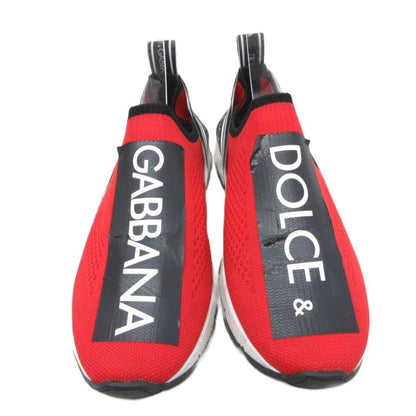 Dolce & Gabbana Sneakers Shoes Slip on Print Red — view 4