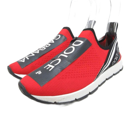 Dolce & Gabbana Sneakers Shoes Slip on Print Red