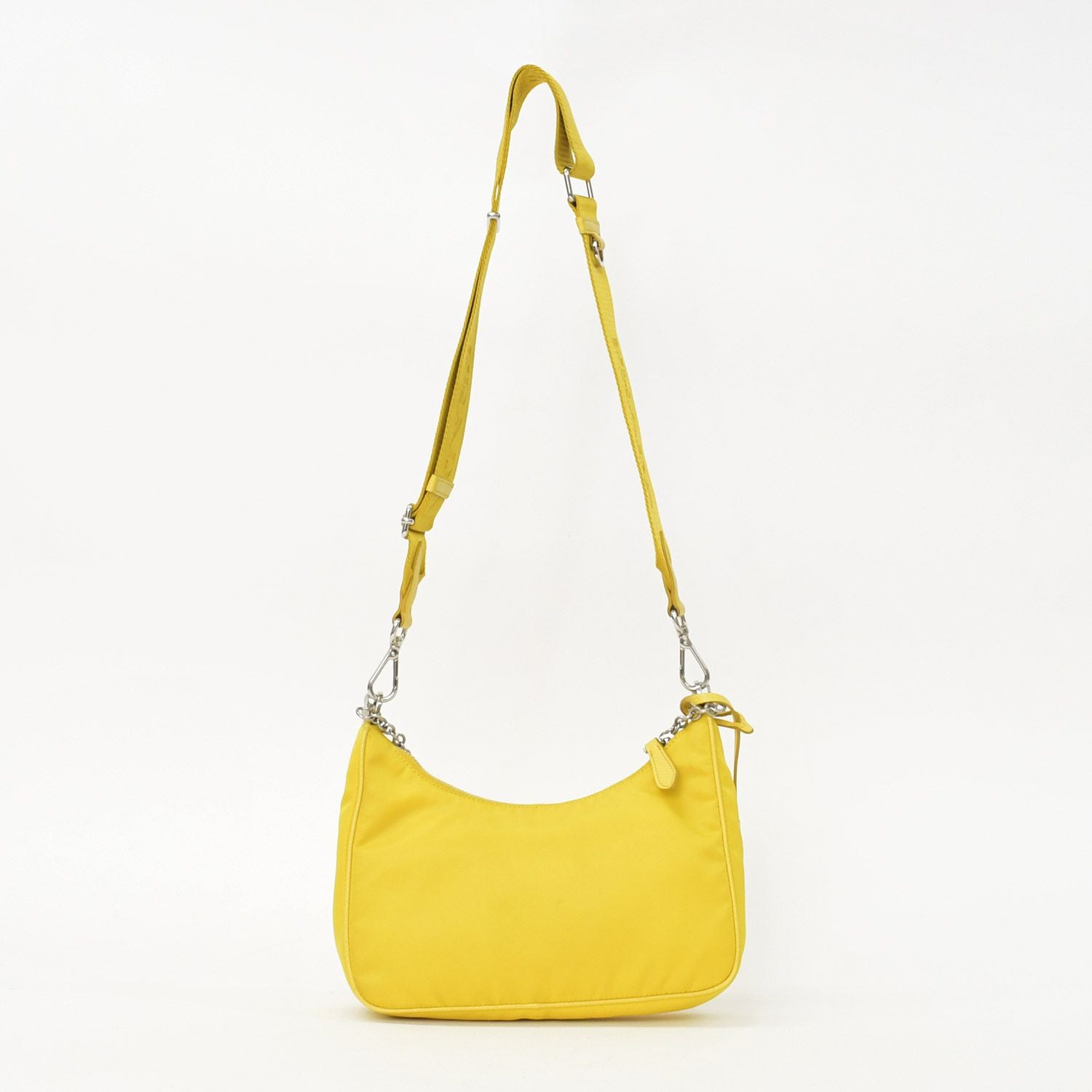 Prada Shoulder Bag Re Edition 2005 Re-Nylon 2-Way Yellow — view 4