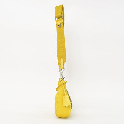 Prada Shoulder Bag Re Edition 2005 Re-Nylon 2-Way Yellow — view 5