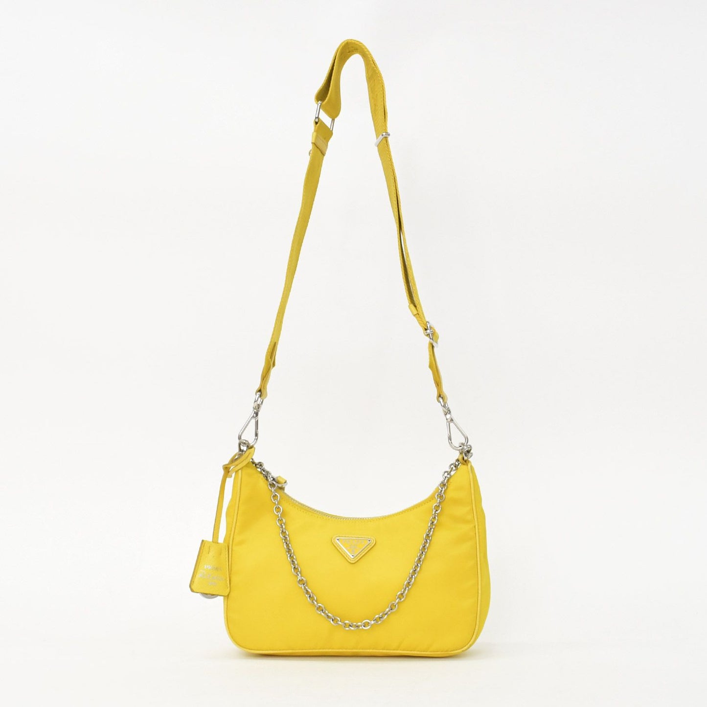 Prada Shoulder Bag Re Edition 2005 Re-Nylon 2-Way Yellow — view 2