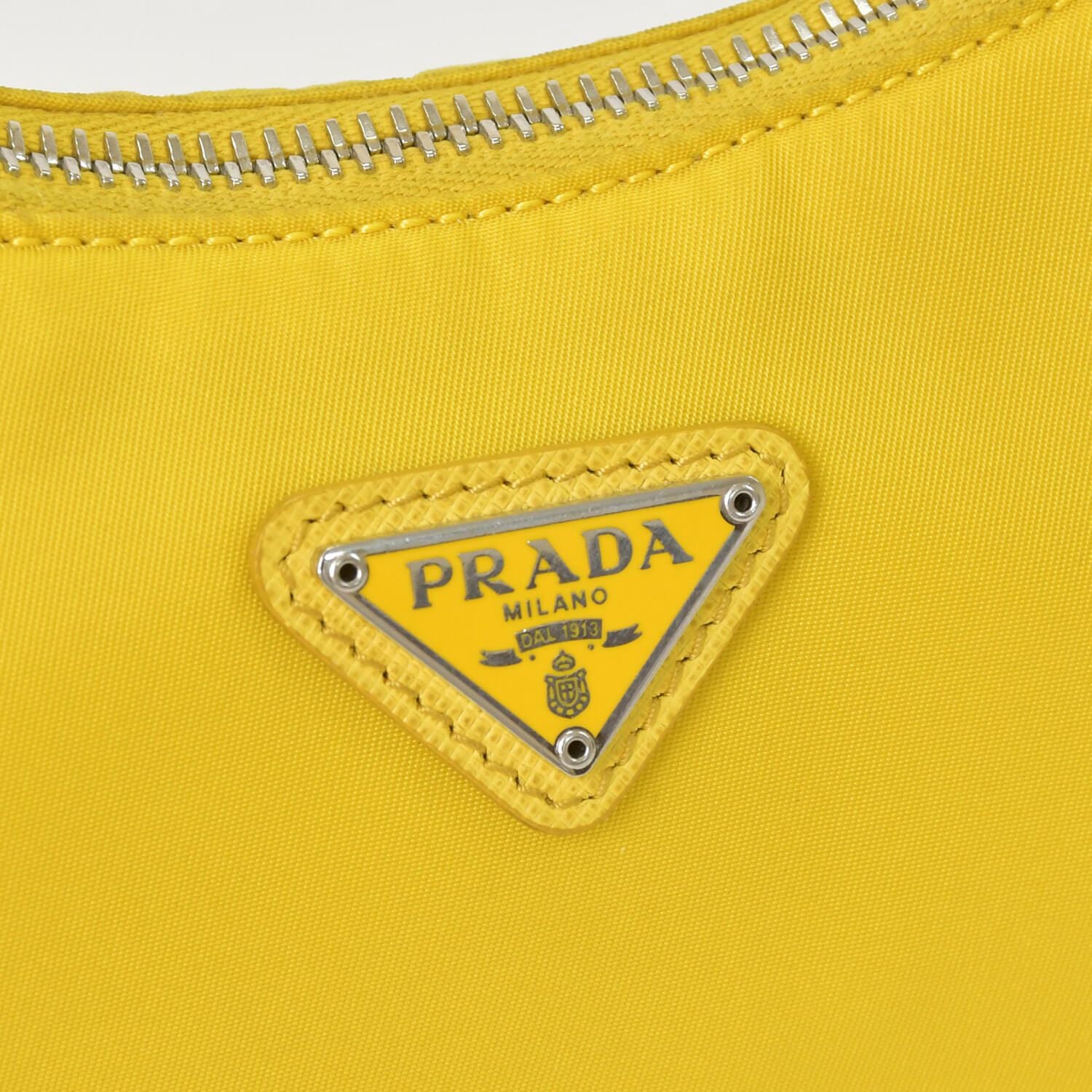 Prada Shoulder Bag Re Edition 2005 Re-Nylon 2-Way Yellow — view 6